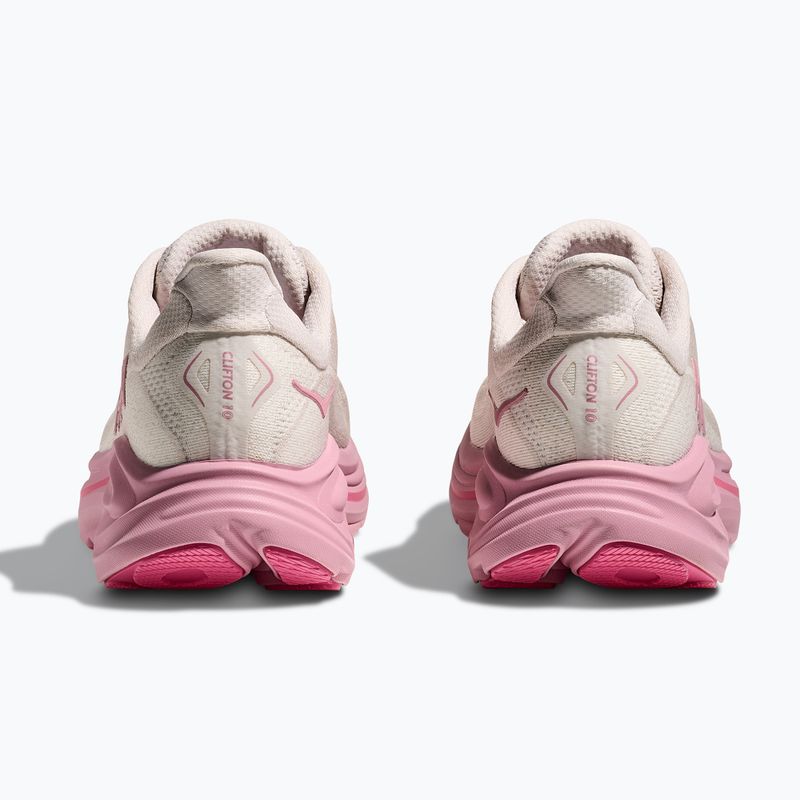 Scarpe da corsa da donna HOKA Clifton 10 rosa crema/rosa secco 6