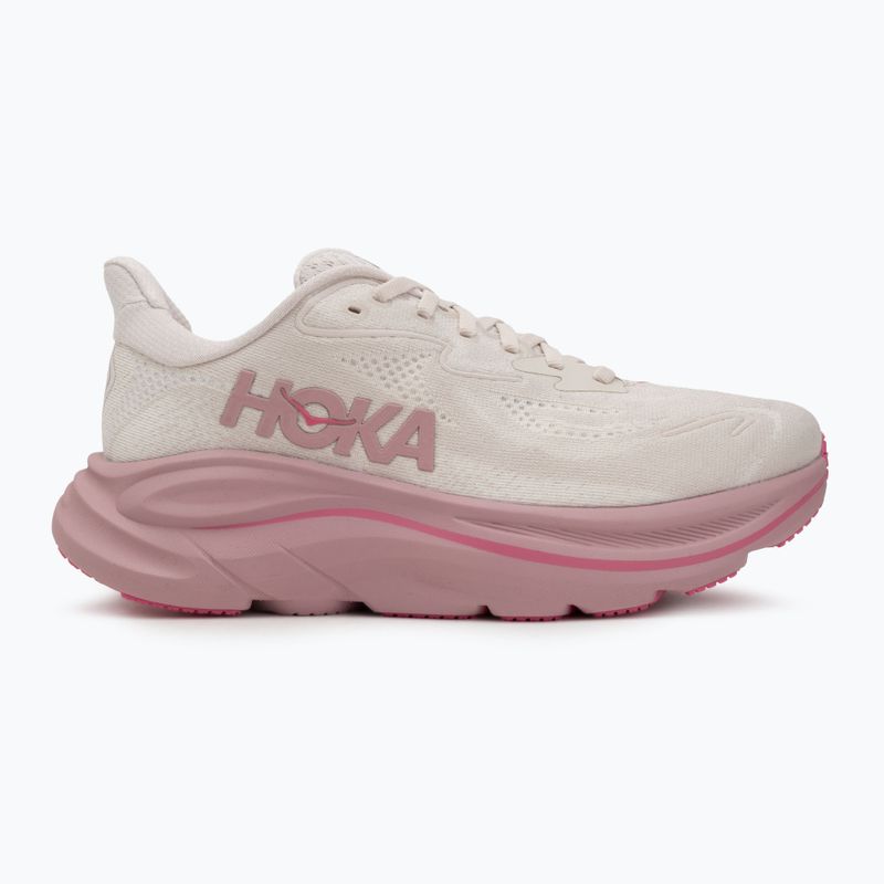 Scarpe da corsa da donna HOKA Clifton 10 rosa crema/rosa secco 2