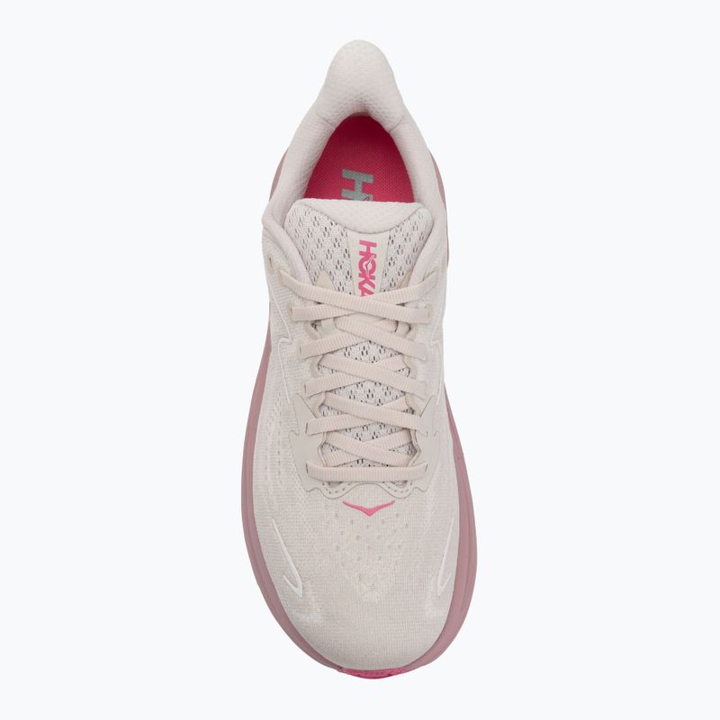 Scarpe da corsa da donna HOKA Clifton 10 rosa crema/rosa secco 5