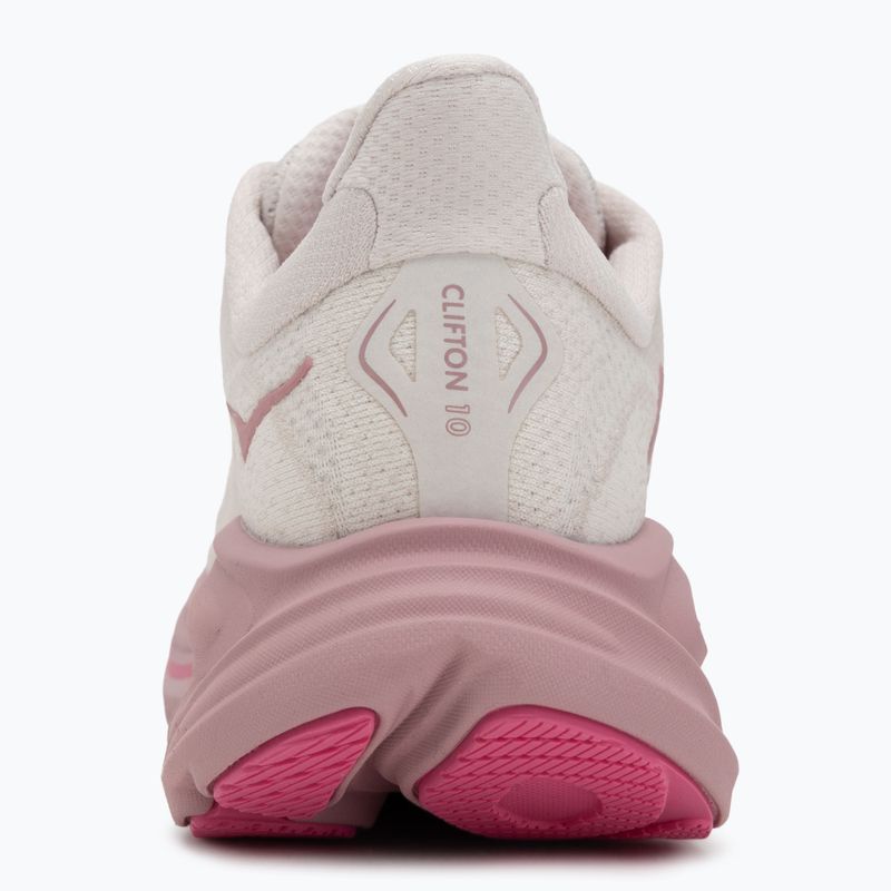 Scarpe da corsa da donna HOKA Clifton 10 rosa crema/rosa secco 6