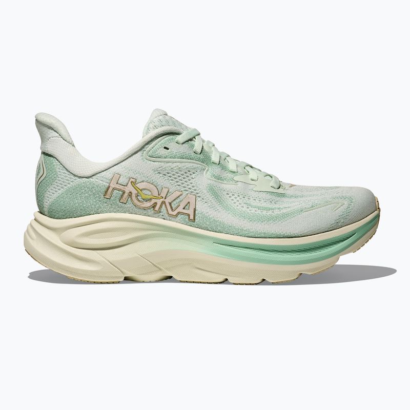 Scarpe da corsa da donna HOKA Clifton 10 sea glass/jadeite 2
