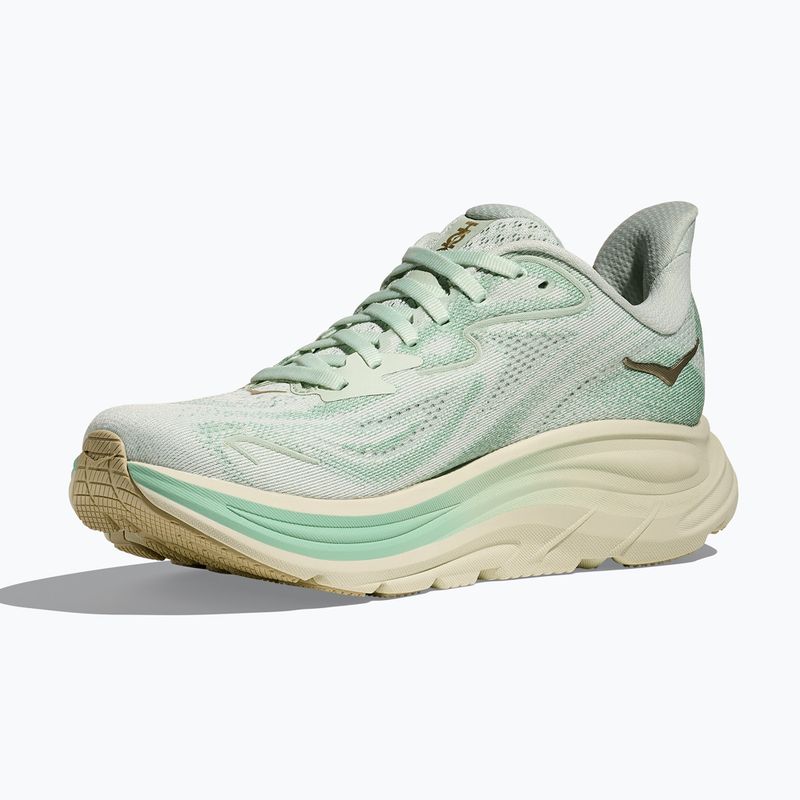 Scarpe da corsa da donna HOKA Clifton 10 sea glass/jadeite 4