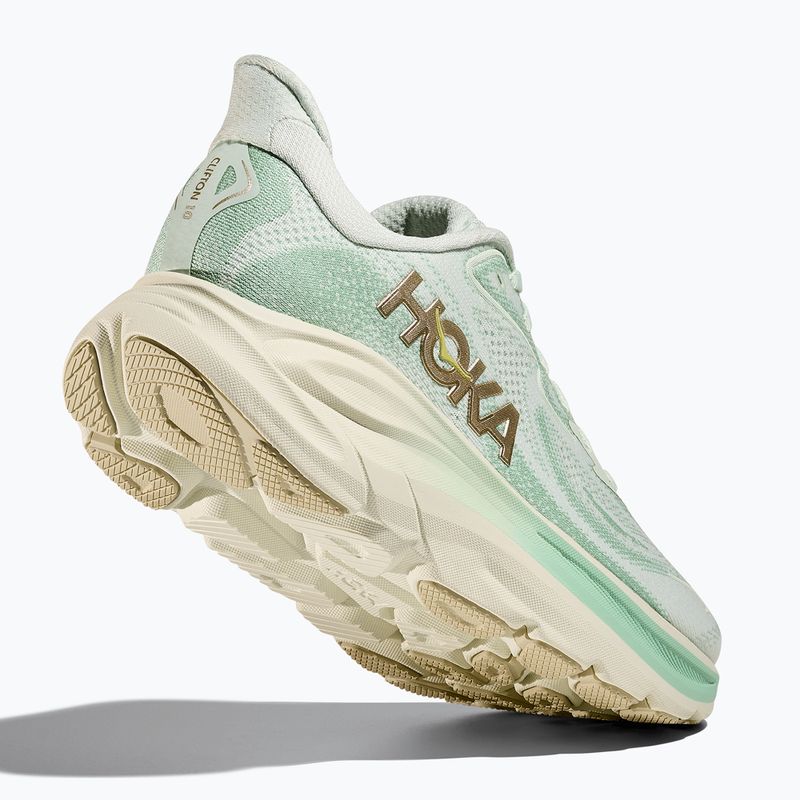 Scarpe da corsa da donna HOKA Clifton 10 sea glass/jadeite 5