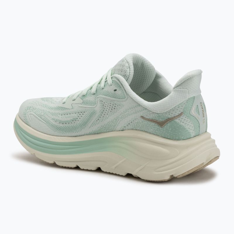 Scarpe da corsa da donna HOKA Clifton 10 sea glass/jadeite 3