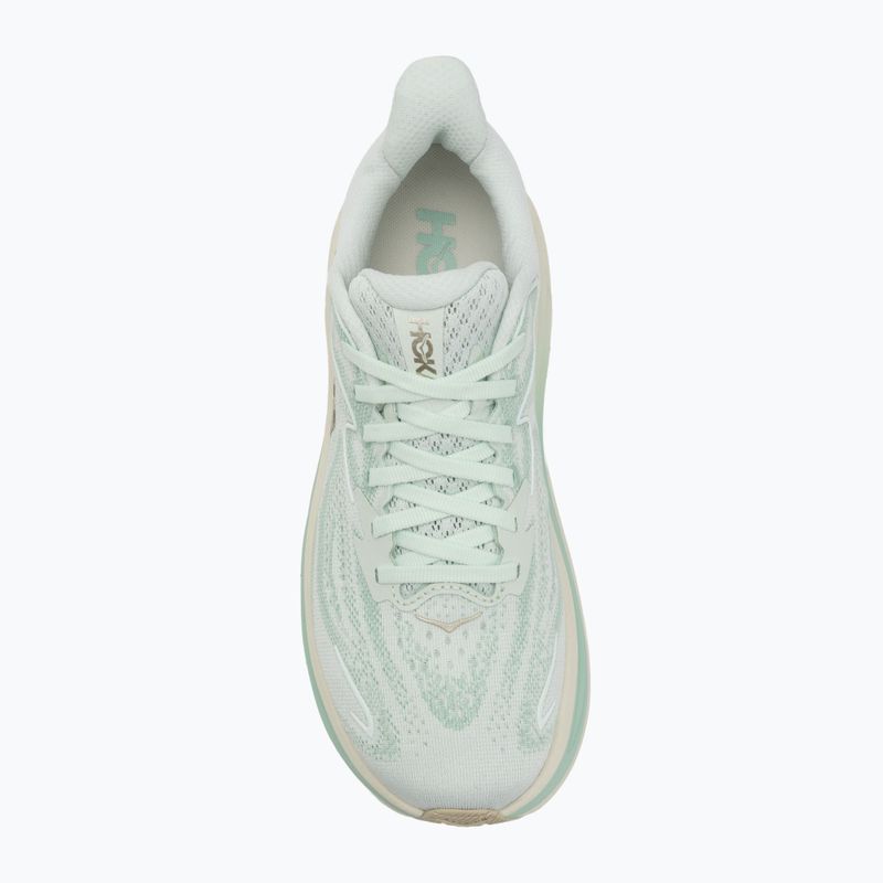 Scarpe da corsa da donna HOKA Clifton 10 sea glass/jadeite 5