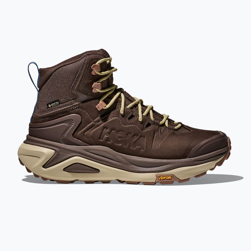Scarpe da trekking da uomo HOKA Kaha 3 GTX noce/fungo ostrica 2