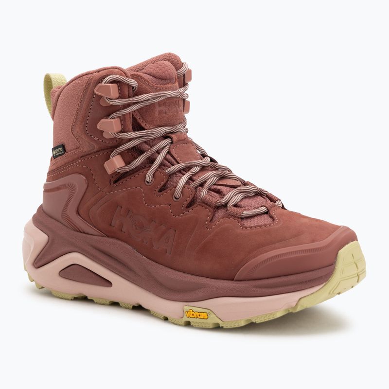 Scarpe da trekking da donna HOKA Kaha 3 GTX rouge/rose latte
