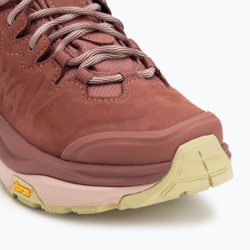 Scarpe da trekking da donna HOKA Kaha 3 GTX rouge/rose latte 7