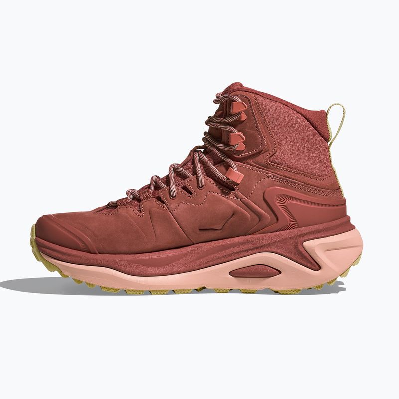 Scarpe da trekking da donna HOKA Kaha 3 GTX rouge/rose latte 10