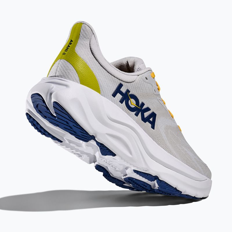Scarpe da corsa da uomo HOKA Arahi 8 polvere di stelle/grigio cosmico 5