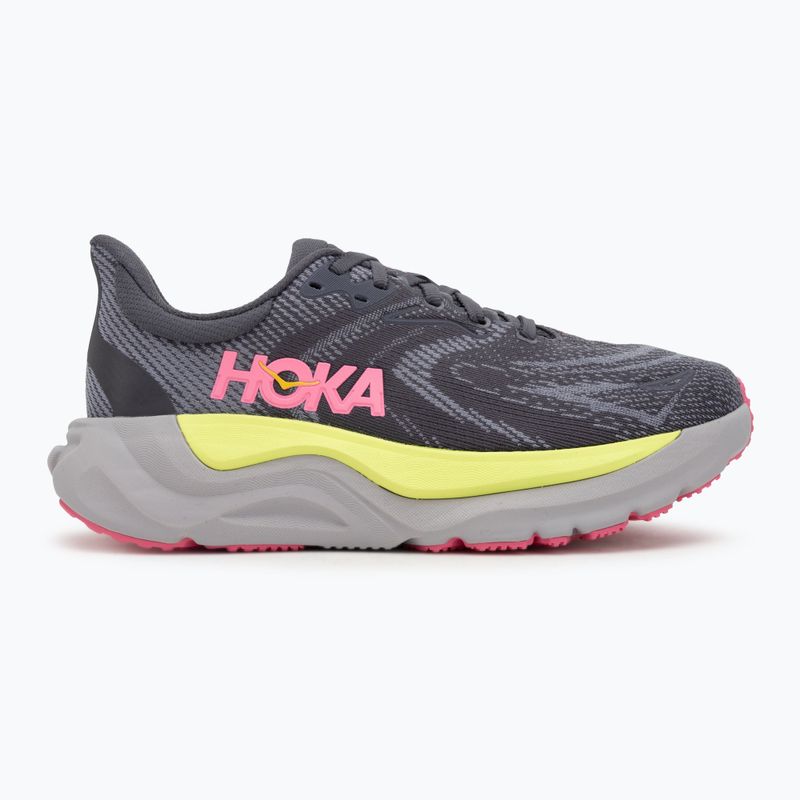 Scarpe da corsa da donna HOKA Arahi 8 grigio carbone/grigio cielo 2