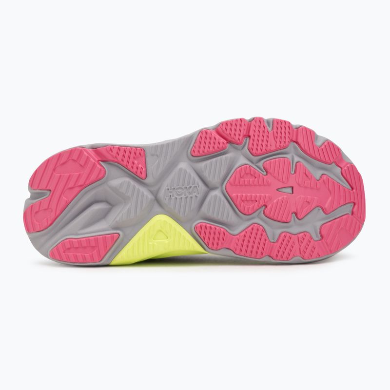 Scarpe da corsa da donna HOKA Arahi 8 grigio carbone/grigio cielo 4