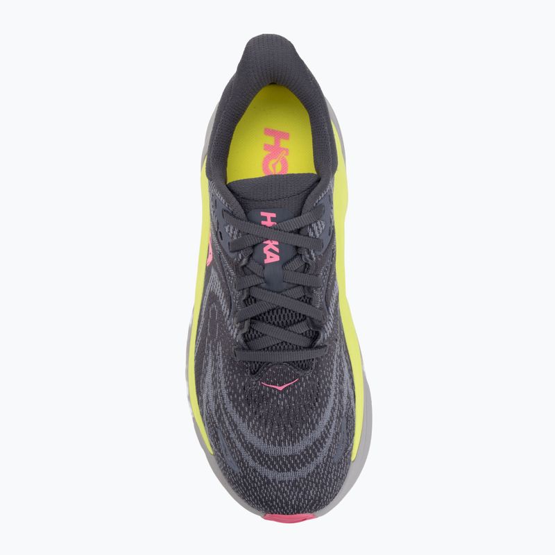 Scarpe da corsa da donna HOKA Arahi 8 grigio carbone/grigio cielo 5