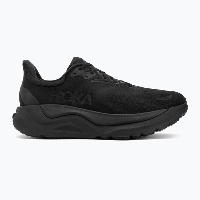 Scarpe da corsa da uomo HOKA Arahi 8 Wide nero/nero 2