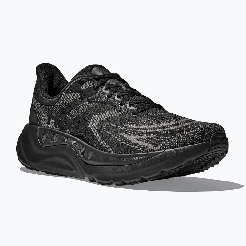 Scarpe da corsa da uomo HOKA Arahi 8 Wide nero/nero