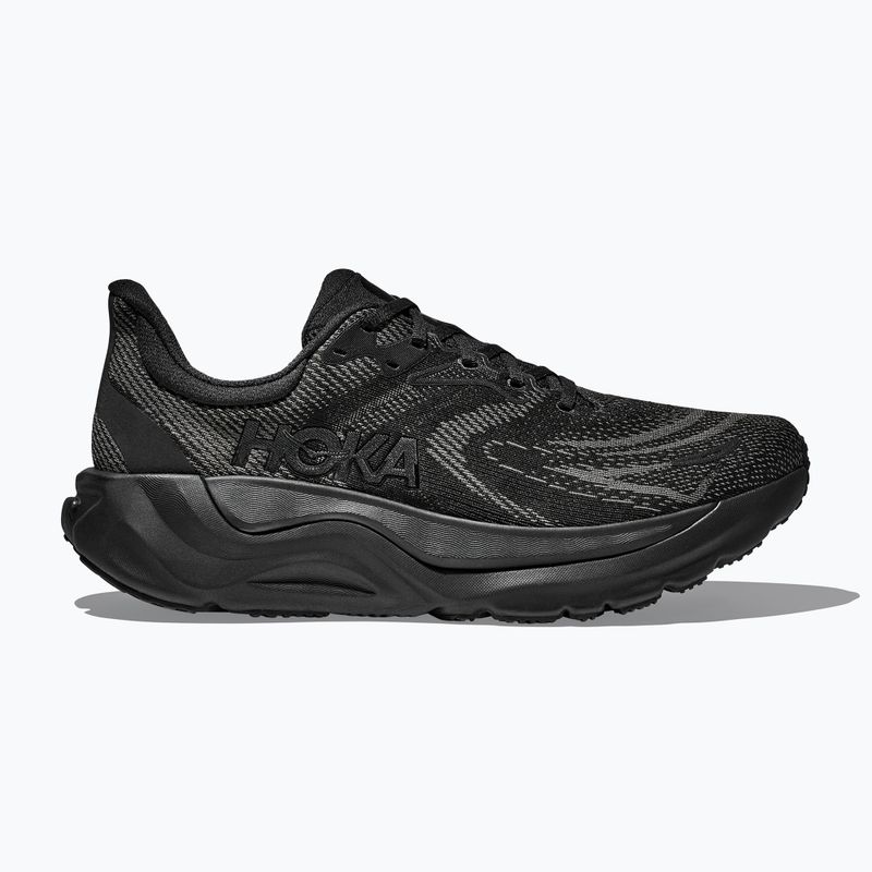 Scarpe da corsa da uomo HOKA Arahi 8 Wide nero/nero 2