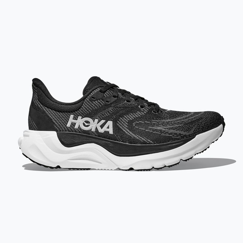 Scarpe da corsa da donna HOKA Arahi 8 Wide nero/bianco 9