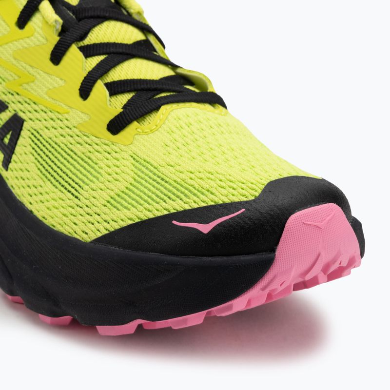 Scarpe da corsa da uomo HOKA Challenger 8 neon hoka citrus/nero 7