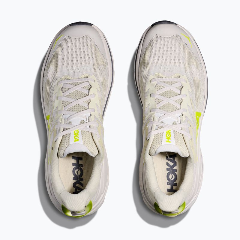 Scarpe da corsa da uomo HOKA Challenger 8 bianco/neon hoka citrus 15