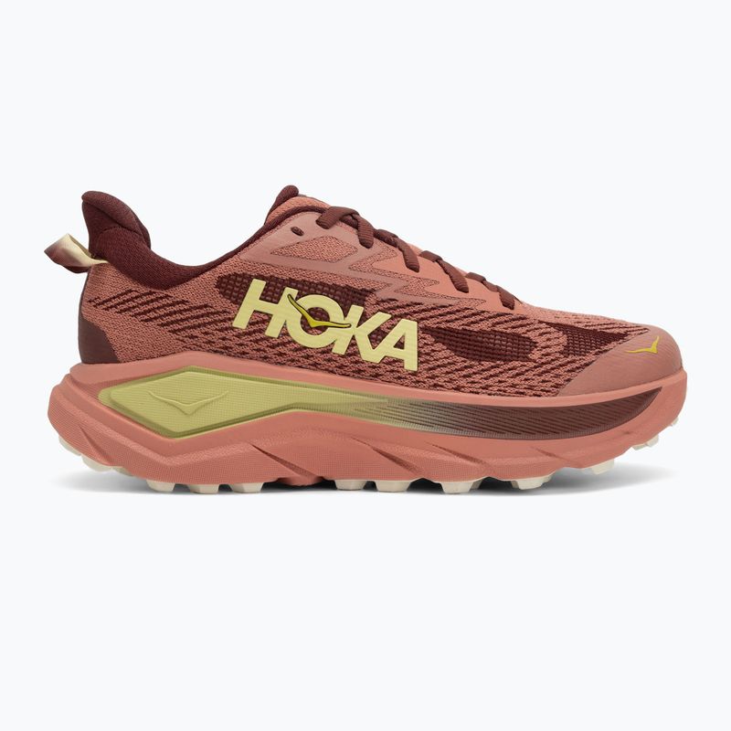 Scarpe da corsa da donna HOKA Challenger 8 blush/dark cedar 2