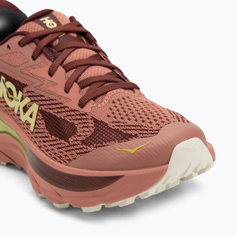 Scarpe da corsa da donna HOKA Challenger 8 blush/dark cedar 7