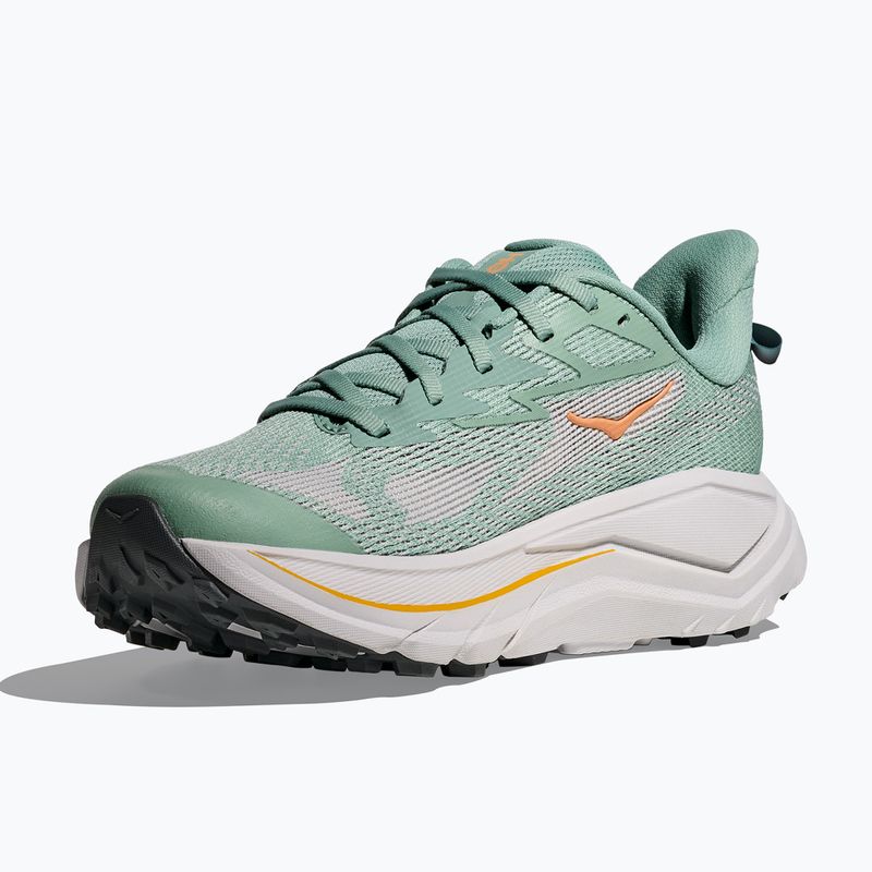 Scarpe da corsa da donna HOKA Challenger 8 giada/grigio cosmico 11