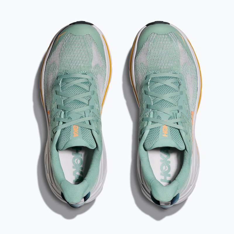Scarpe da corsa da donna HOKA Challenger 8 giada/grigio cosmico 15