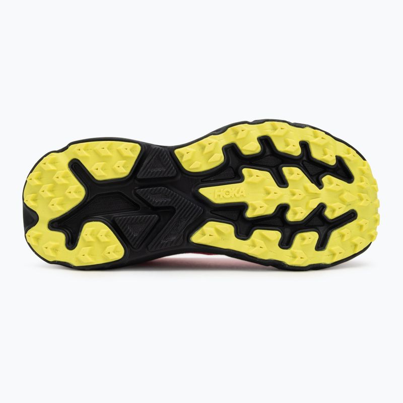 Scarpe da corsa da donna HOKA Challenger 8 neon rose/black 4