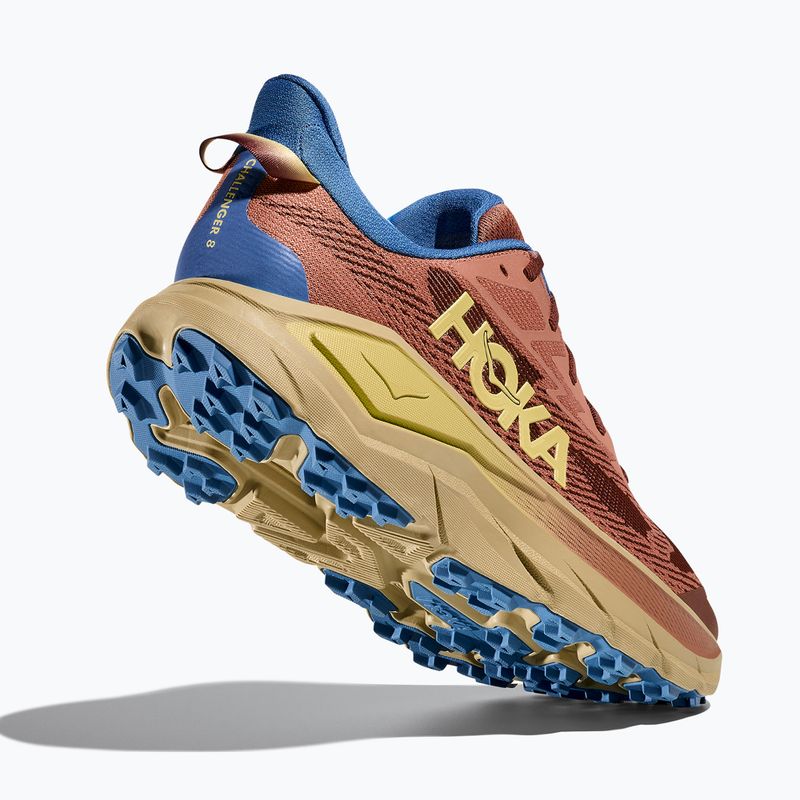 Scarpe da corsa da uomo HOKA Challenger 8 Wide acero/cardamomo 12
