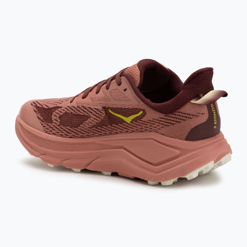 Scarpe da corsa da donna HOKA Challenger 8 Wide blush / dark cedar 3