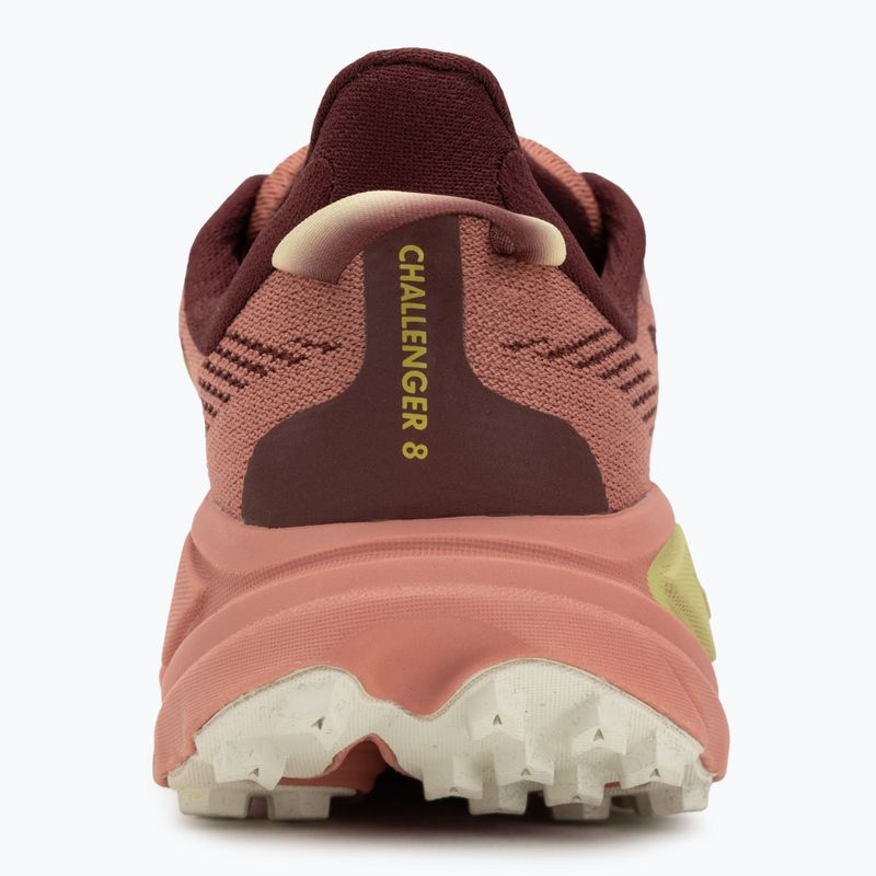 Scarpe da corsa da donna HOKA Challenger 8 Wide blush / dark cedar 6