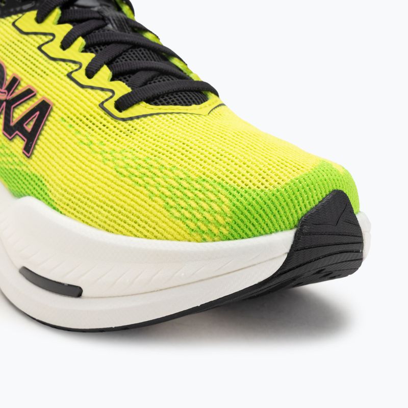 Scarpe da running uomo Hoka Mach X 3 neon hoka citrus/neon lime 7