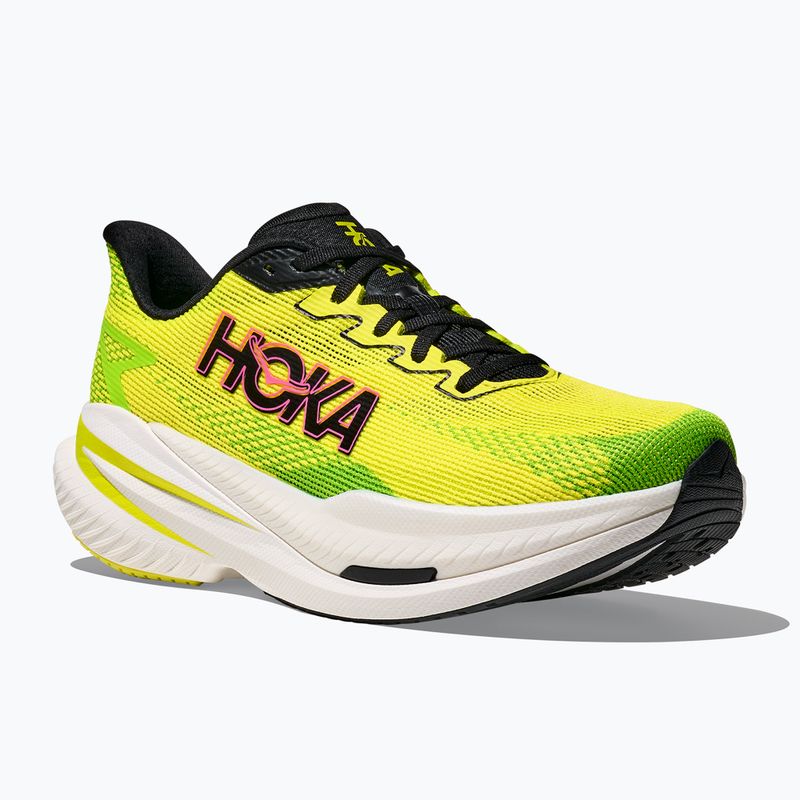 Scarpe da running uomo Hoka Mach X 3 neon hoka citrus/neon lime