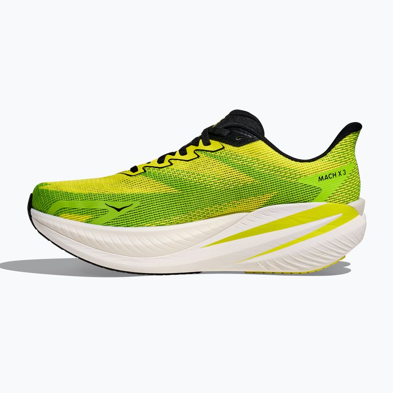 Scarpe da running uomo Hoka Mach X 3 neon hoka citrus/neon lime 3