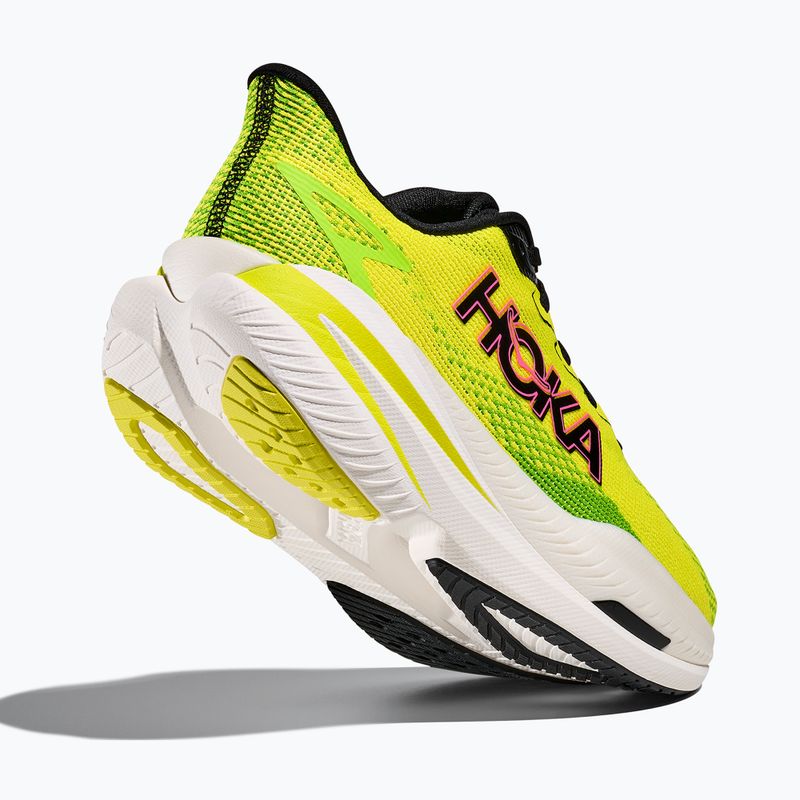Scarpe da running uomo Hoka Mach X 3 neon hoka citrus/neon lime 5