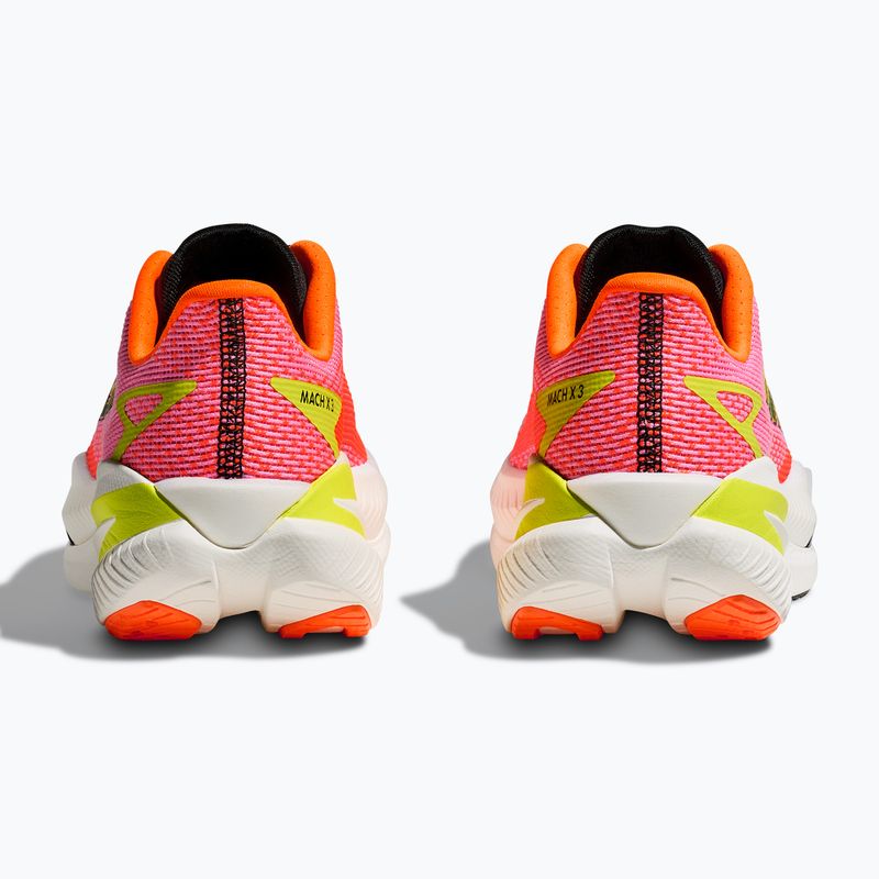 Scarpe scarpe da corsa donna Hoka Mach X 3 neon rose/neon tangerine 6