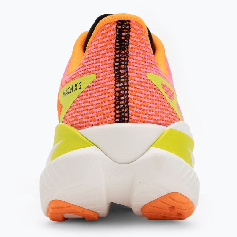 Scarpe scarpe da corsa donna Hoka Mach X 3 neon rose/neon tangerine 6