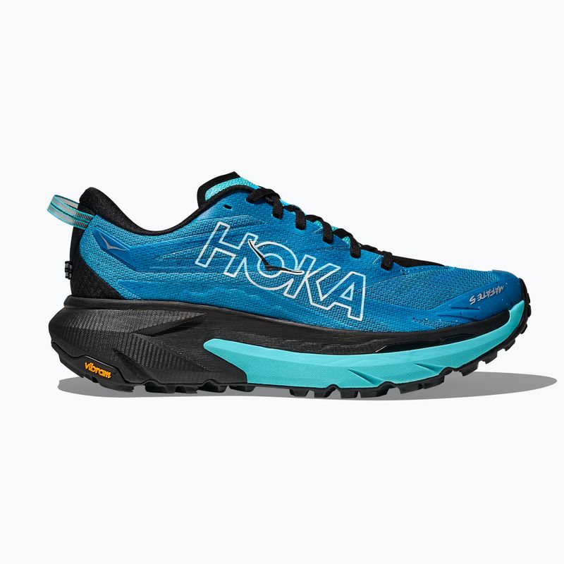 Scarpe da corsa da uomo HOKA Mafate 5 skyward blue/black 2