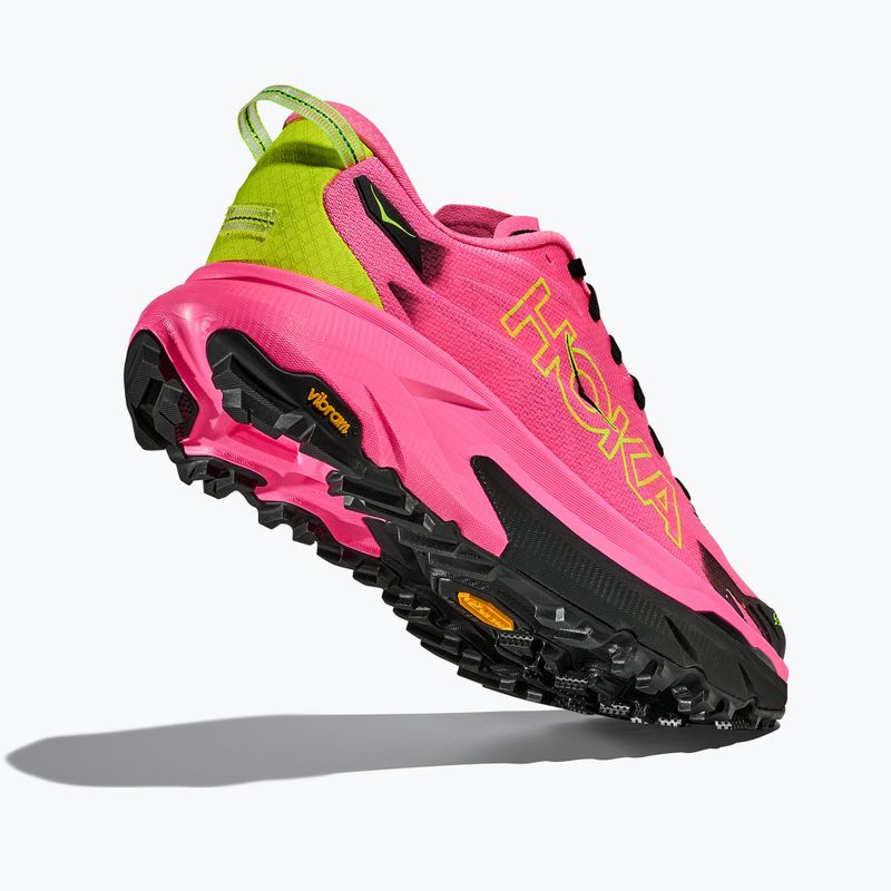 Scarpe da corsa da donna HOKA Matafe 5 neon rose/black 5