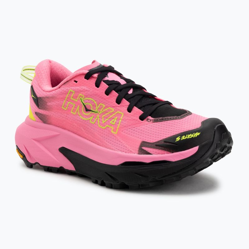 Scarpe da corsa da donna HOKA Matafe 5 neon rose/black
