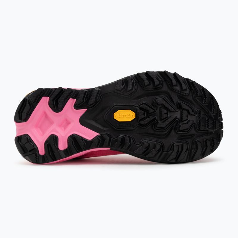Scarpe da corsa da donna HOKA Matafe 5 neon rose/black 4