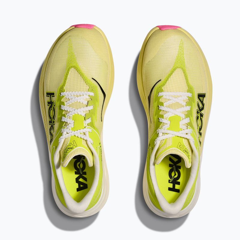 Scarpe da corsa HOKA Rocket X 3 sunlight/neon hoka citrus 3