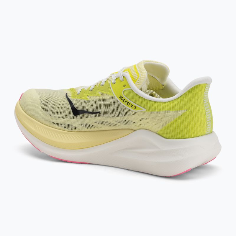 Scarpe da corsa HOKA Rocket X 3 sunlight/neon hoka citrus 3