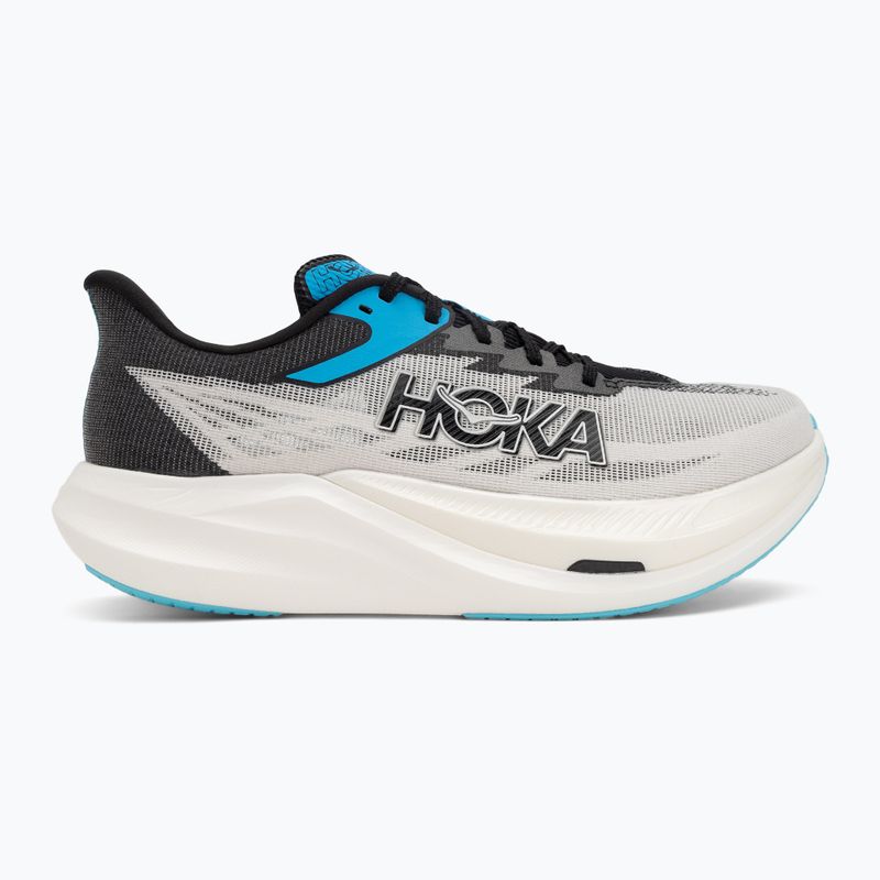 Scarpe da corsa HOKA Rocket X 3 bianco/nero 2