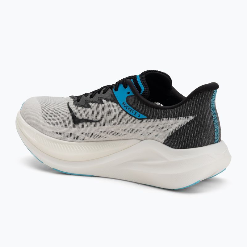 Scarpe da corsa HOKA Rocket X 3 bianco/nero 3