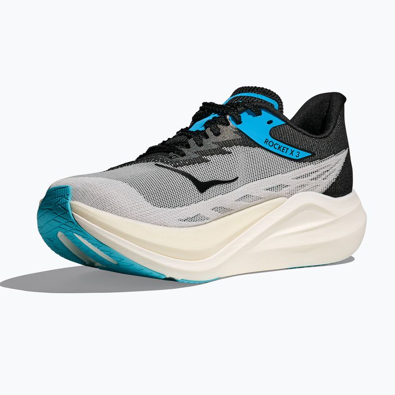 Scarpe da corsa HOKA Rocket X 3 bianco/nero 3