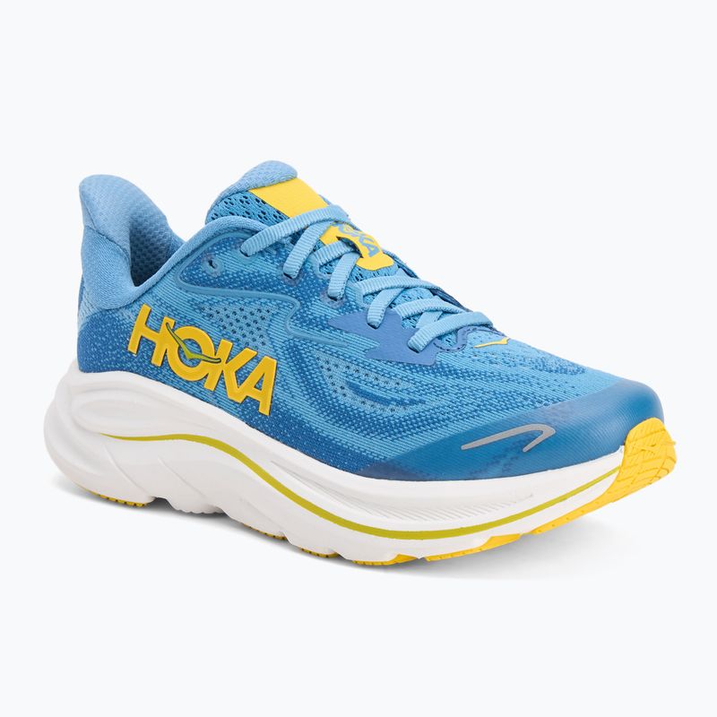 HOKA Clifton 10 scarpe da corsa per bambini blu alpino/notte nebbiosa
