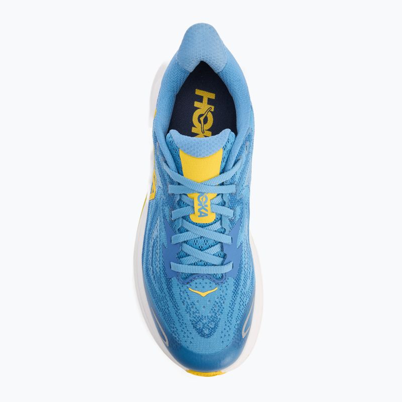 HOKA Clifton 10 scarpe da corsa per bambini blu alpino/notte nebbiosa 5