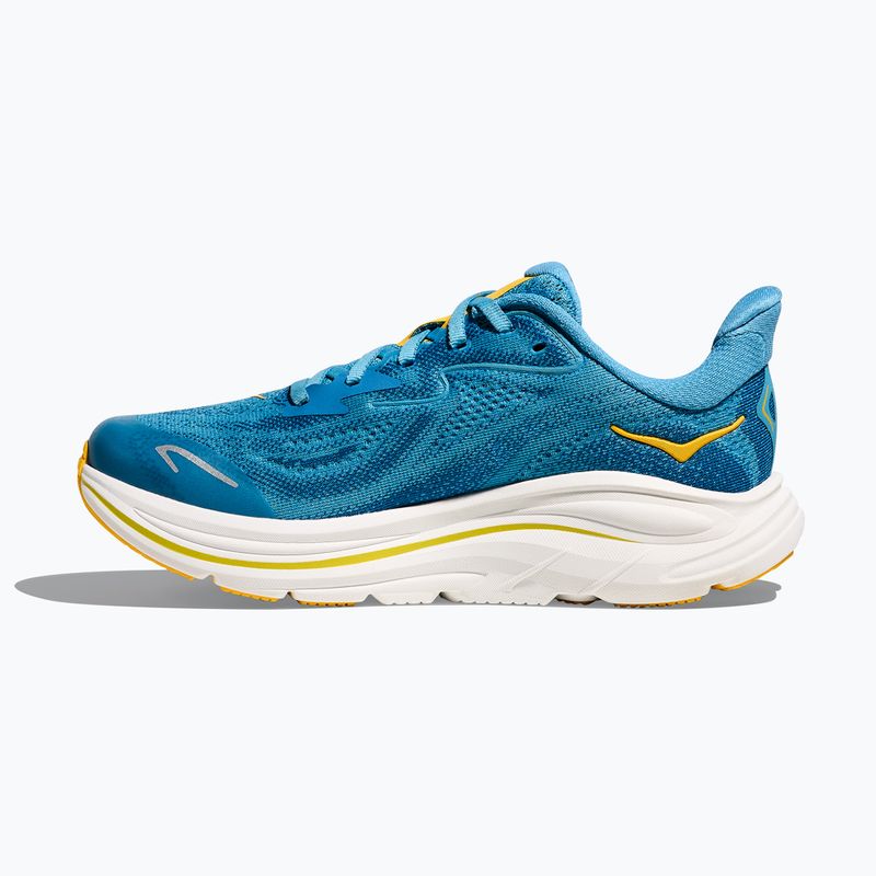 HOKA Clifton 10 scarpe da corsa per bambini blu alpino/notte nebbiosa 10