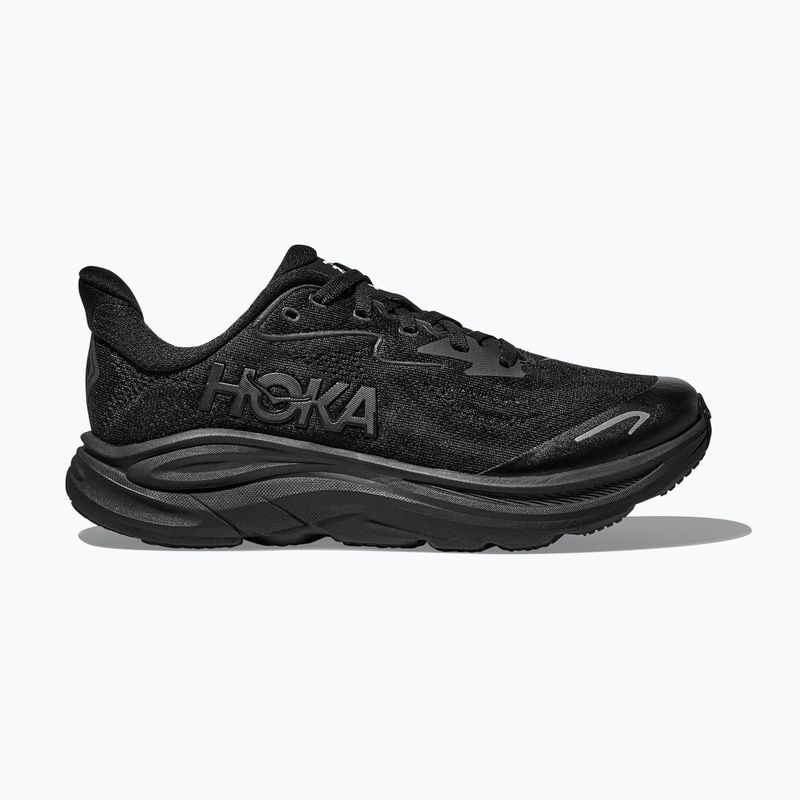 Scarpe da corsa per bambini HOKA Clifton 10 nero/nero 9